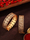 Temple Style Gold Plated Bangles