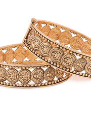 Temple Style Gold Plated Bangles