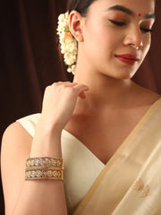 Temple Style Gold Plated Bangles