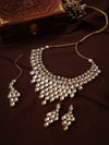 Graceful Grandeur Kundan Necklace Set and Maangtika Ensemble