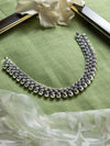 German Silver Oxidised Necklace