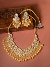 Kundan Beads Pearls Gold Plated Traditional Jewellery Set