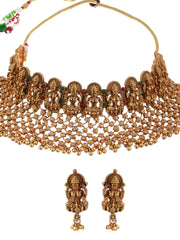 Traditional Gold Plated Goddess Jewellery Set