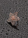 Rose Gold Blooming Flower Ring