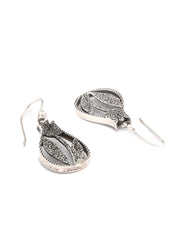 Tulip Sterling Silver Drop Earrings