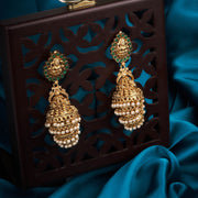 temple green matt stone jhumkas