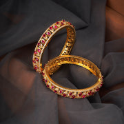 Beautiful Ruby & A.D finish Kangan Jodi/ bangles