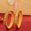 Gold Plated Tribal Bangles